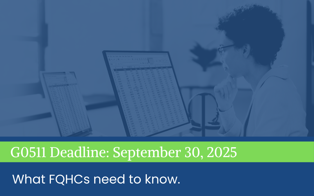 CMS 2025 Update: FQHC and RHC Billing Deadline for G0511 Replacement